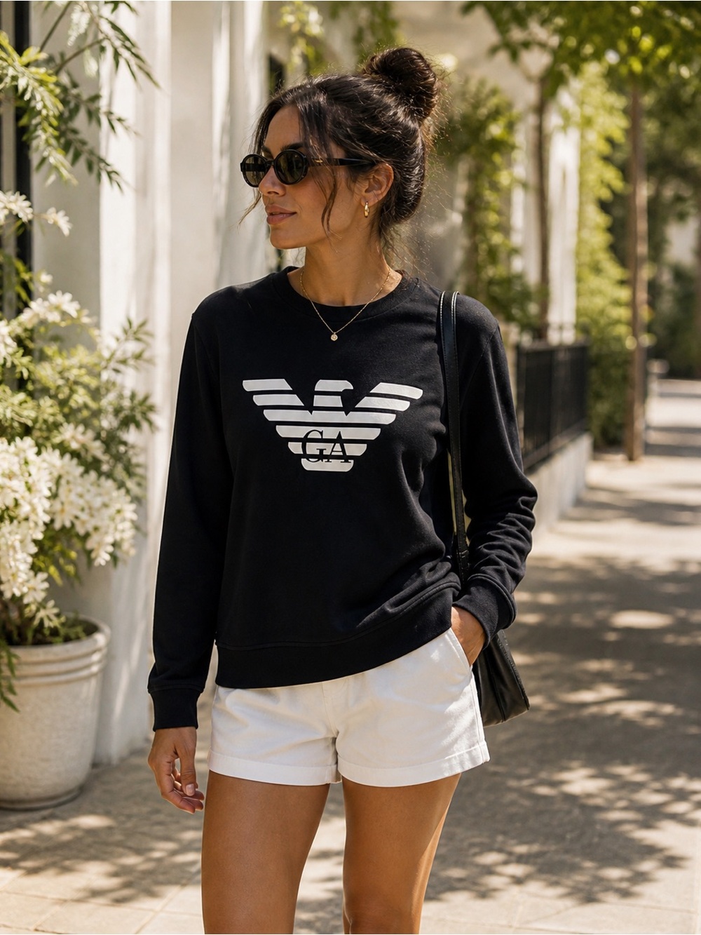 Because Even Sweatshirts Deserve Designer | Emporio Armani Logo S